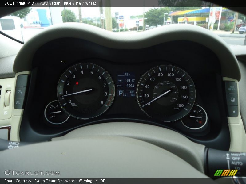 Blue Slate / Wheat 2011 Infiniti M 37x AWD Sedan