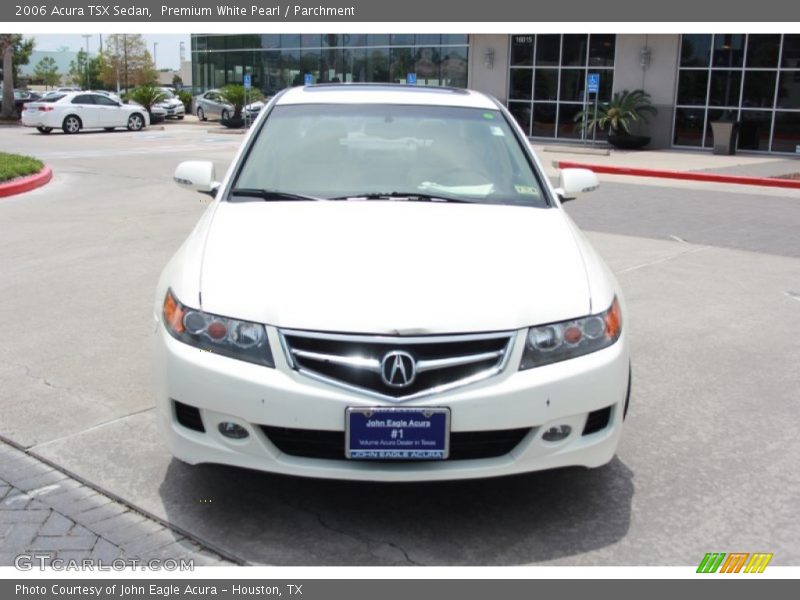Premium White Pearl / Parchment 2006 Acura TSX Sedan