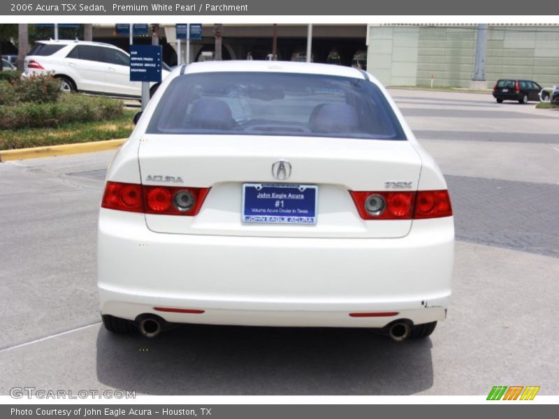 Premium White Pearl / Parchment 2006 Acura TSX Sedan