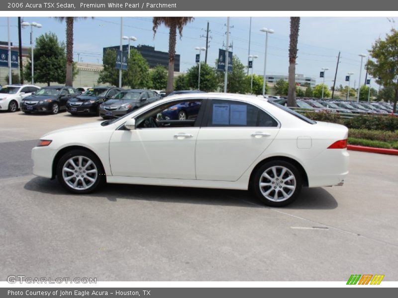 Premium White Pearl / Parchment 2006 Acura TSX Sedan