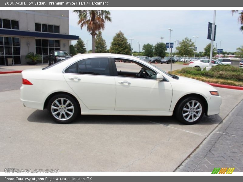 Premium White Pearl / Parchment 2006 Acura TSX Sedan