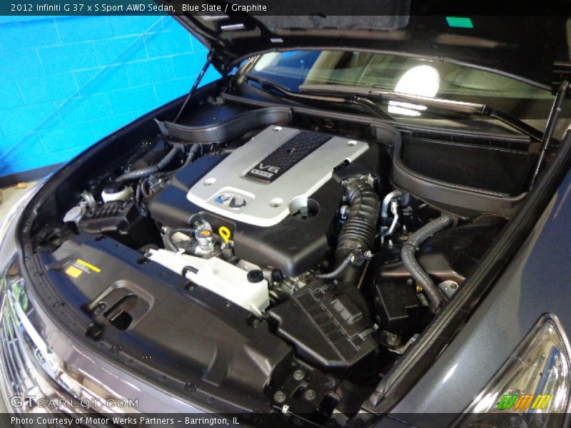 Blue Slate / Graphite 2012 Infiniti G 37 x S Sport AWD Sedan