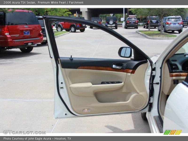 Premium White Pearl / Parchment 2006 Acura TSX Sedan