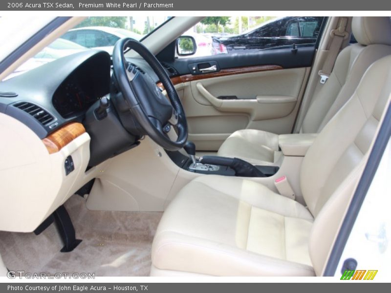 Premium White Pearl / Parchment 2006 Acura TSX Sedan