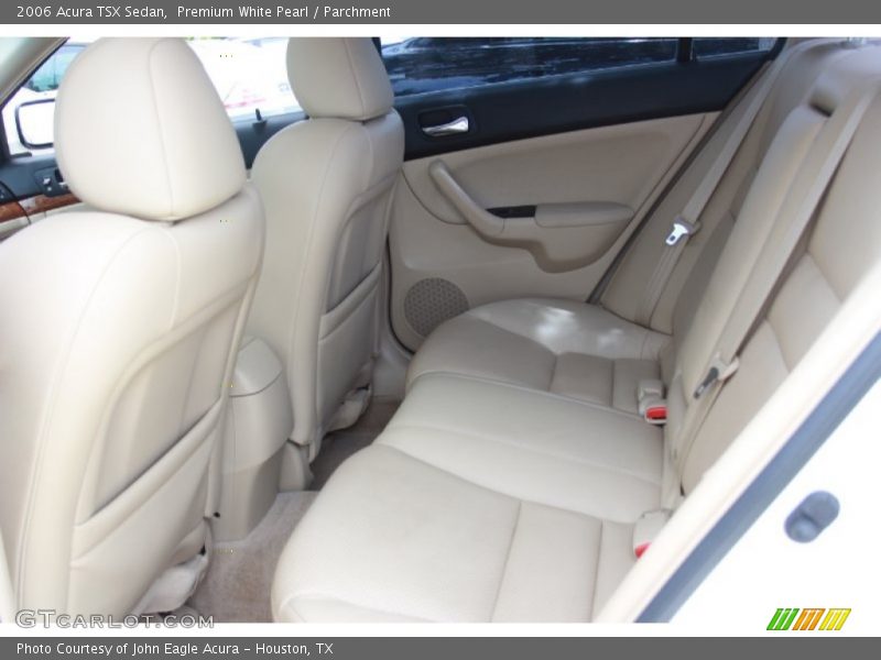 Premium White Pearl / Parchment 2006 Acura TSX Sedan