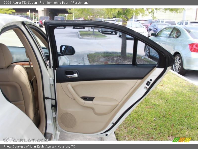 Premium White Pearl / Parchment 2006 Acura TSX Sedan