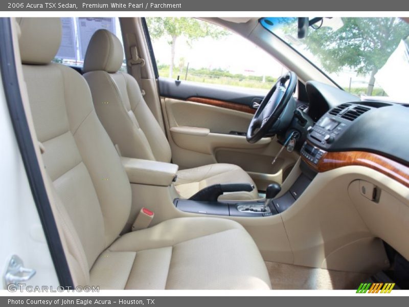 Premium White Pearl / Parchment 2006 Acura TSX Sedan