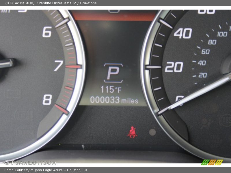 Graphite Luster Metallic / Graystone 2014 Acura MDX