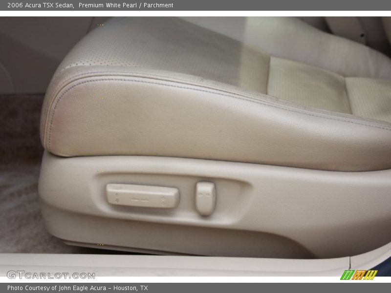 Premium White Pearl / Parchment 2006 Acura TSX Sedan