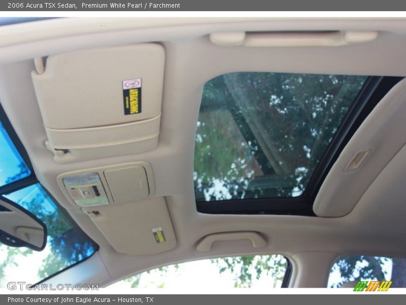 Premium White Pearl / Parchment 2006 Acura TSX Sedan