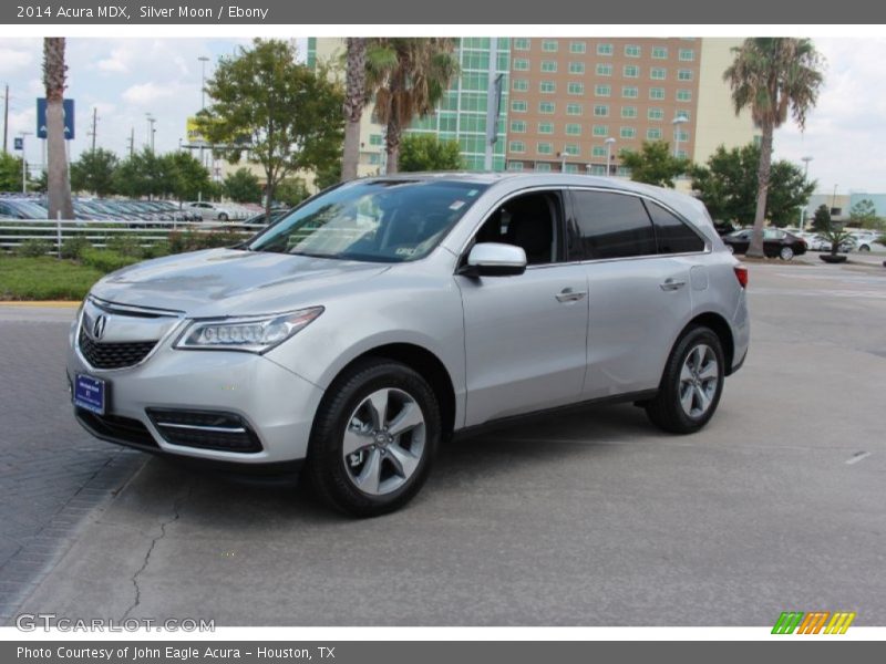 Silver Moon / Ebony 2014 Acura MDX