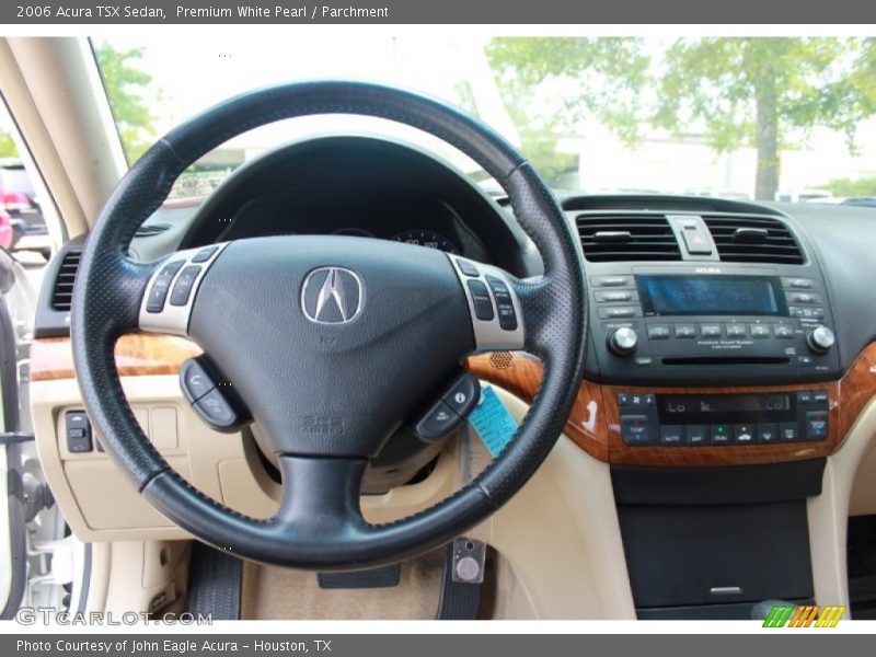 Premium White Pearl / Parchment 2006 Acura TSX Sedan