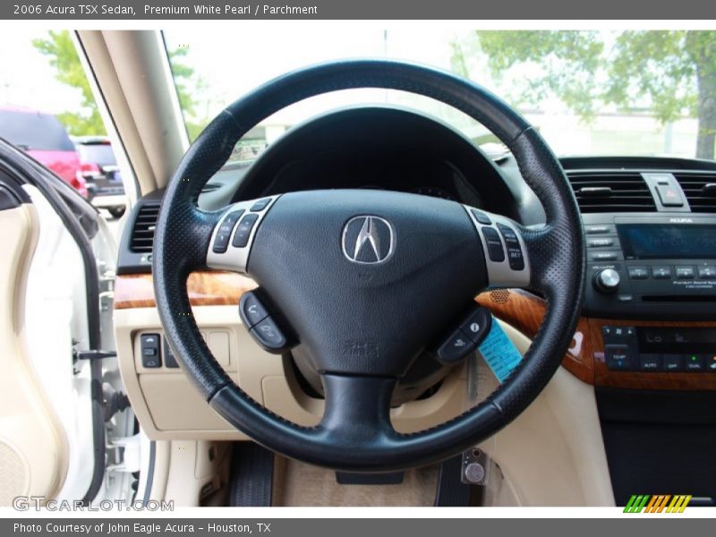 Premium White Pearl / Parchment 2006 Acura TSX Sedan