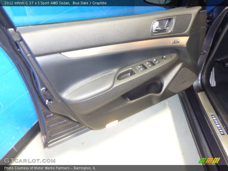 Blue Slate / Graphite 2012 Infiniti G 37 x S Sport AWD Sedan
