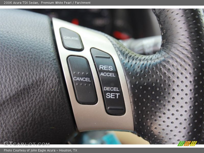 Premium White Pearl / Parchment 2006 Acura TSX Sedan