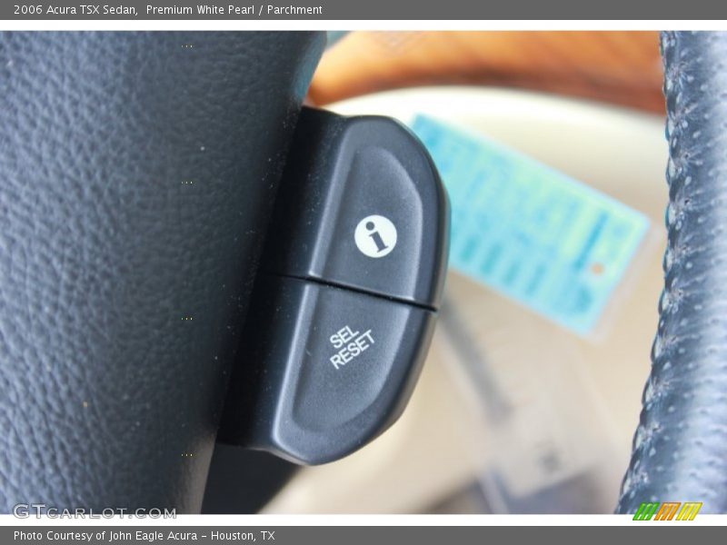 Premium White Pearl / Parchment 2006 Acura TSX Sedan