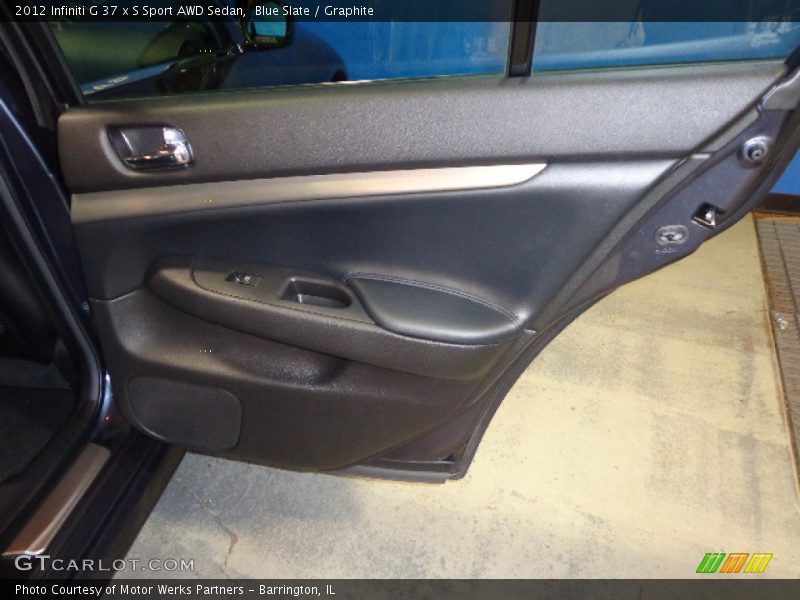 Blue Slate / Graphite 2012 Infiniti G 37 x S Sport AWD Sedan