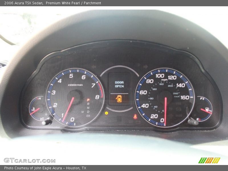 Premium White Pearl / Parchment 2006 Acura TSX Sedan