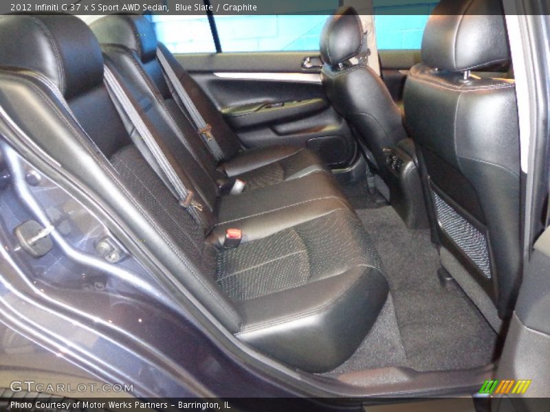 Blue Slate / Graphite 2012 Infiniti G 37 x S Sport AWD Sedan