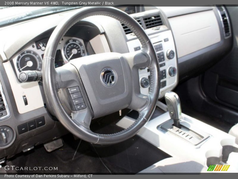 Tungsten Grey Metallic / Black 2008 Mercury Mariner V6 4WD