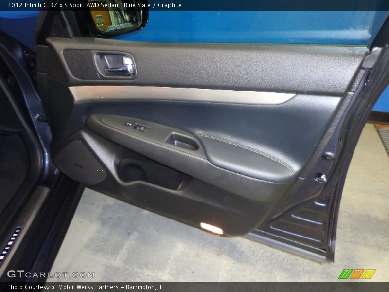 Blue Slate / Graphite 2012 Infiniti G 37 x S Sport AWD Sedan