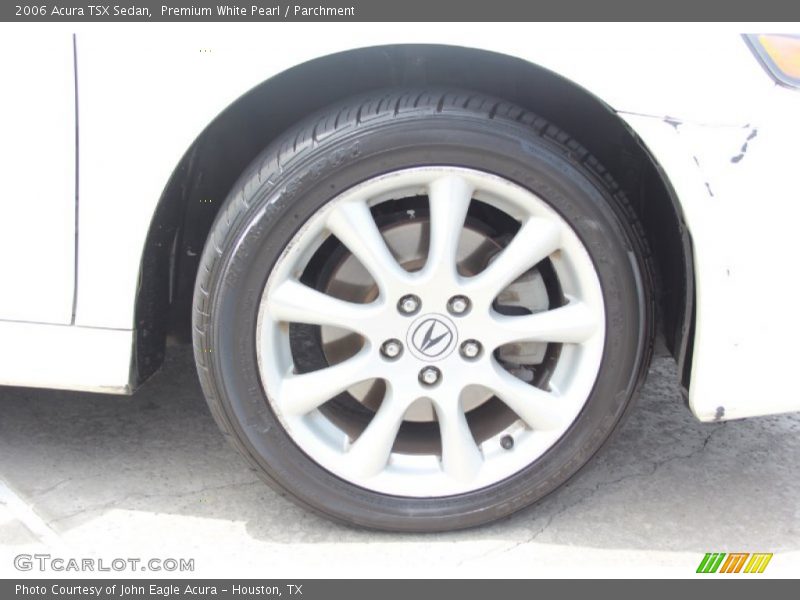 Premium White Pearl / Parchment 2006 Acura TSX Sedan
