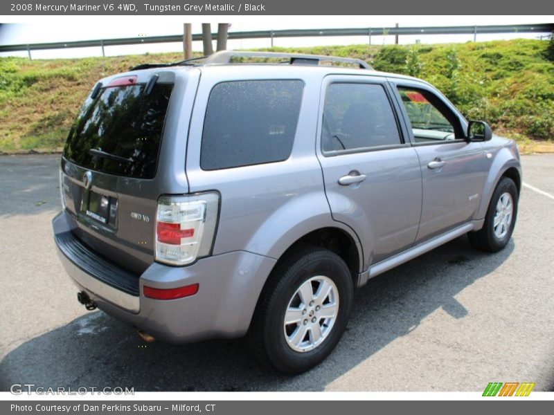 Tungsten Grey Metallic / Black 2008 Mercury Mariner V6 4WD