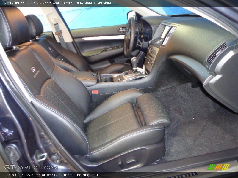 Blue Slate / Graphite 2012 Infiniti G 37 x S Sport AWD Sedan