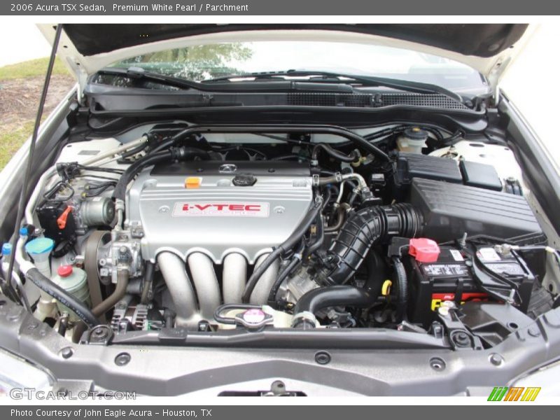 Premium White Pearl / Parchment 2006 Acura TSX Sedan