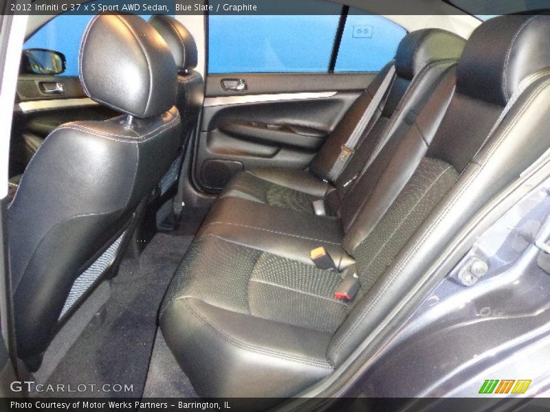 Blue Slate / Graphite 2012 Infiniti G 37 x S Sport AWD Sedan
