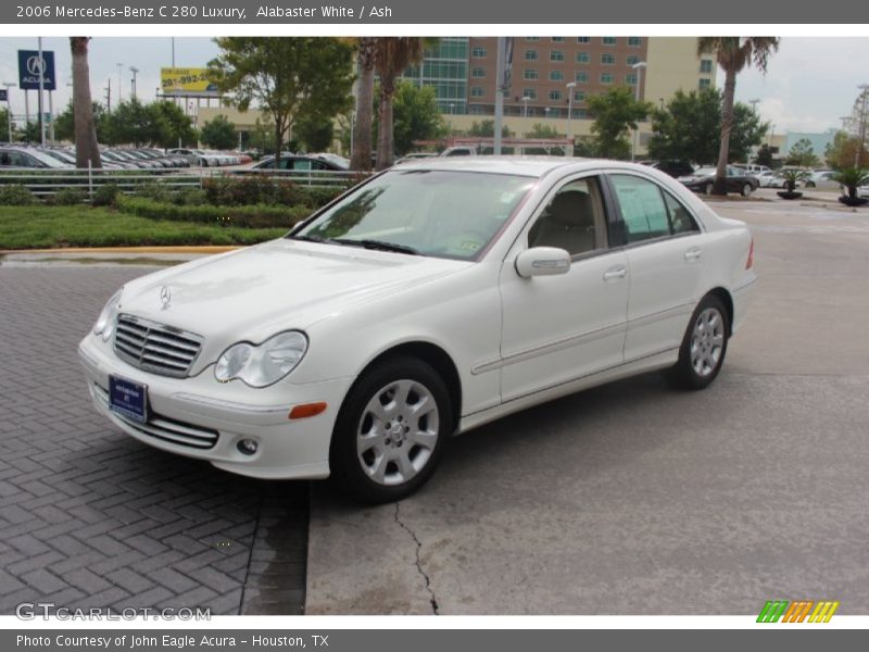 Alabaster White / Ash 2006 Mercedes-Benz C 280 Luxury