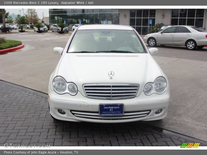 Alabaster White / Ash 2006 Mercedes-Benz C 280 Luxury