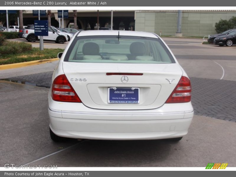 Alabaster White / Ash 2006 Mercedes-Benz C 280 Luxury