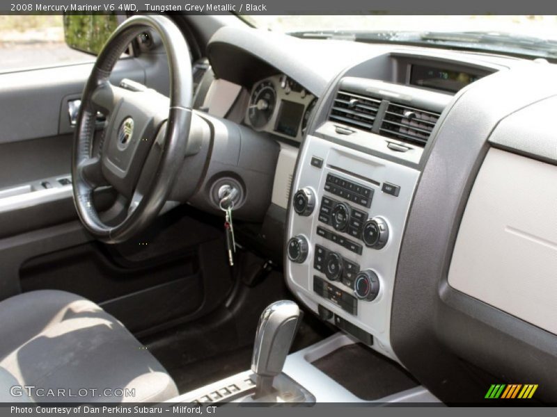 Tungsten Grey Metallic / Black 2008 Mercury Mariner V6 4WD