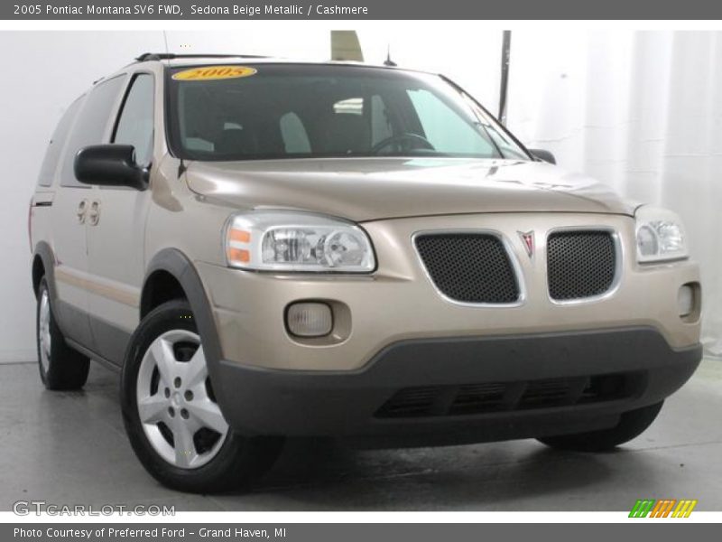 Sedona Beige Metallic / Cashmere 2005 Pontiac Montana SV6 FWD