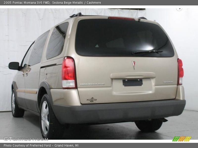 Sedona Beige Metallic / Cashmere 2005 Pontiac Montana SV6 FWD