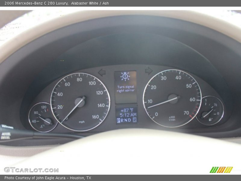 Alabaster White / Ash 2006 Mercedes-Benz C 280 Luxury