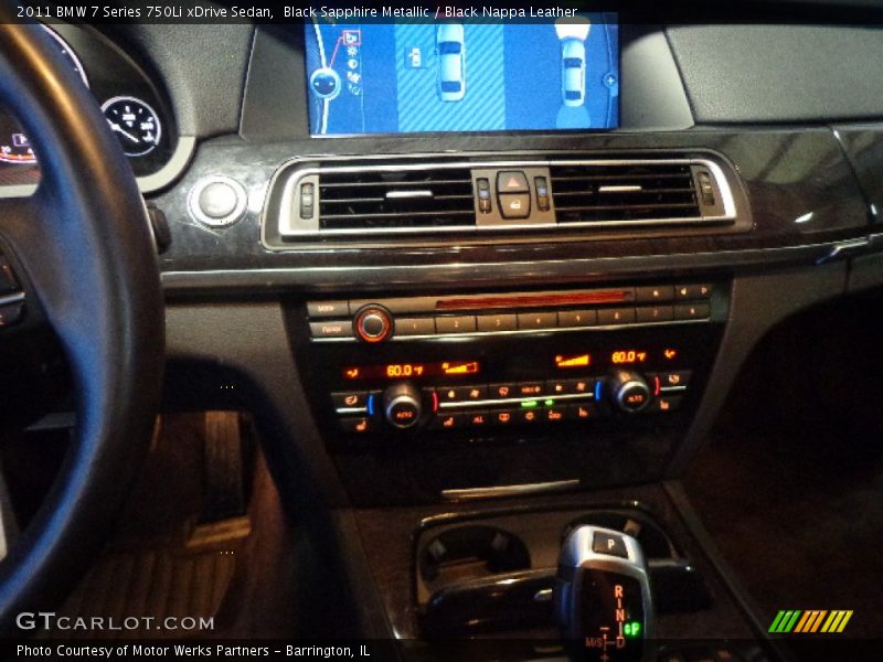 Black Sapphire Metallic / Black Nappa Leather 2011 BMW 7 Series 750Li xDrive Sedan
