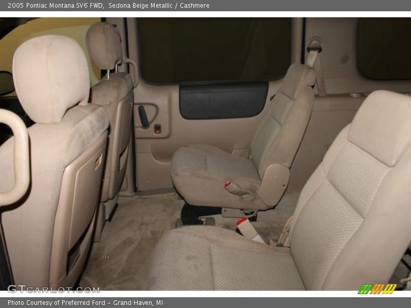 Rear Seat of 2005 Montana SV6 FWD