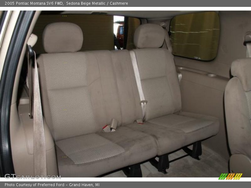 Rear Seat of 2005 Montana SV6 FWD