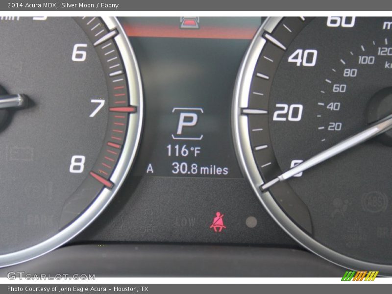 Silver Moon / Ebony 2014 Acura MDX
