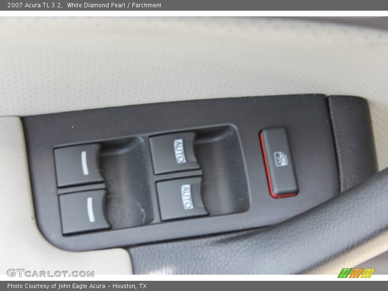 White Diamond Pearl / Parchment 2007 Acura TL 3.2