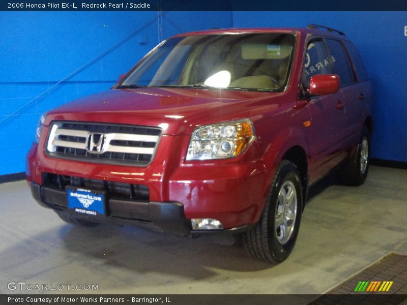 Redrock Pearl / Saddle 2006 Honda Pilot EX-L