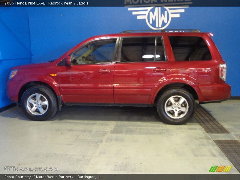 Redrock Pearl / Saddle 2006 Honda Pilot EX-L