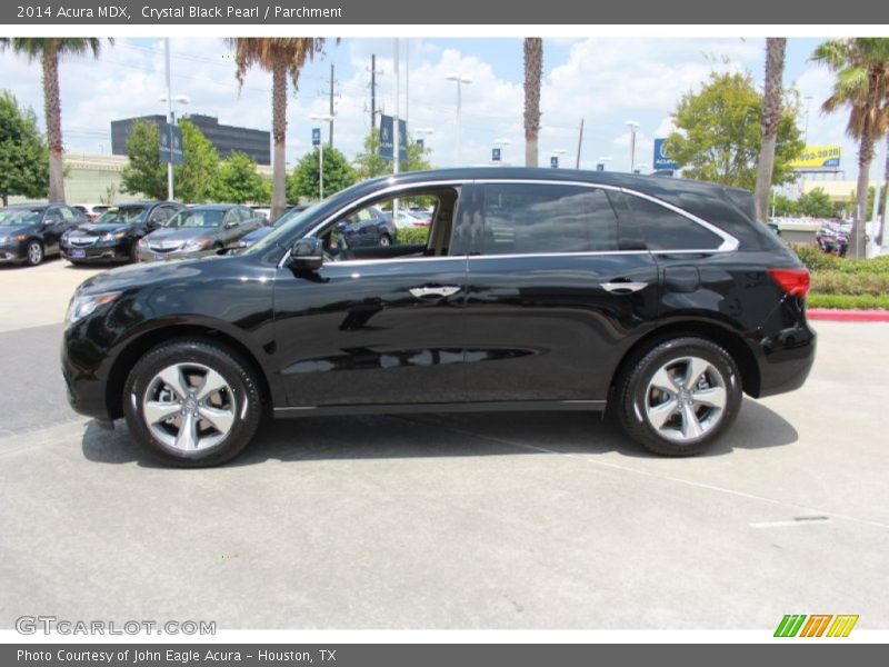 Crystal Black Pearl / Parchment 2014 Acura MDX