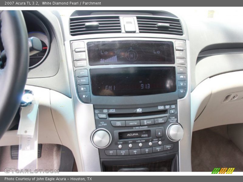 White Diamond Pearl / Parchment 2007 Acura TL 3.2