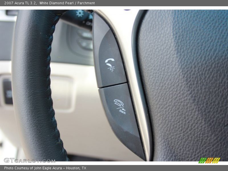 White Diamond Pearl / Parchment 2007 Acura TL 3.2