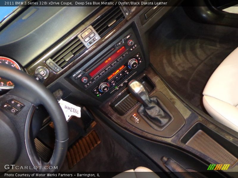 Deep Sea Blue Metallic / Oyster/Black Dakota Leather 2011 BMW 3 Series 328i xDrive Coupe