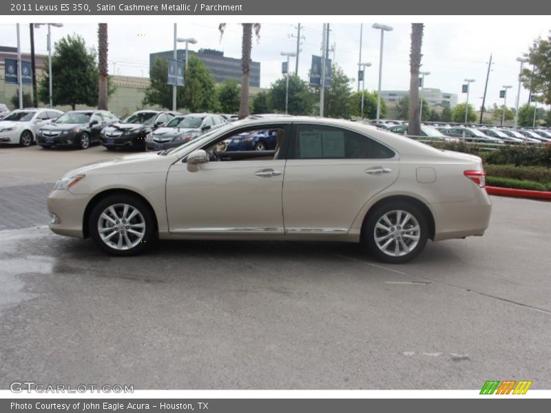 Satin Cashmere Metallic / Parchment 2011 Lexus ES 350