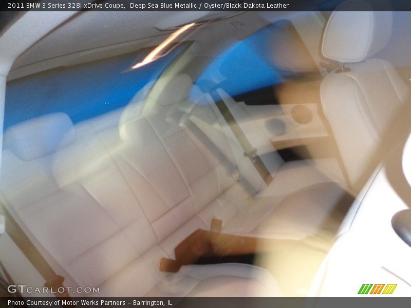 Deep Sea Blue Metallic / Oyster/Black Dakota Leather 2011 BMW 3 Series 328i xDrive Coupe